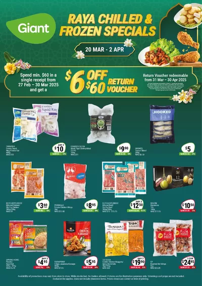 Giant catalogue in Singapore | Raya Chilled & Frozen Specials | 20/03/2025 - 02/04/2025