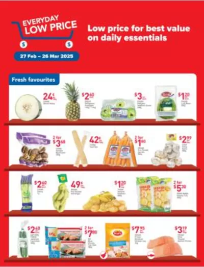 FairPrice catalogue in Singapore | Everyday Low Price | 27/02/2025 - 26/03/2025