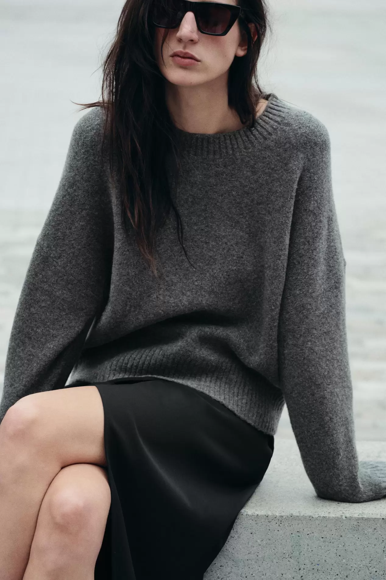 SOFT PLAIN KNIT SWEATER offers at S$ 69.9 in ZARA