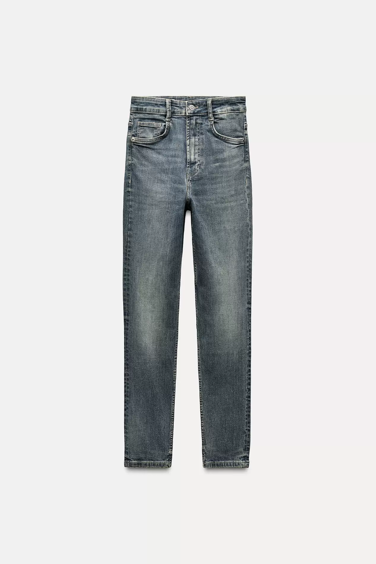 TRF SCULPT HIGH-WAIST SCULPT JEANS offers at S$ 59.9 in ZARA