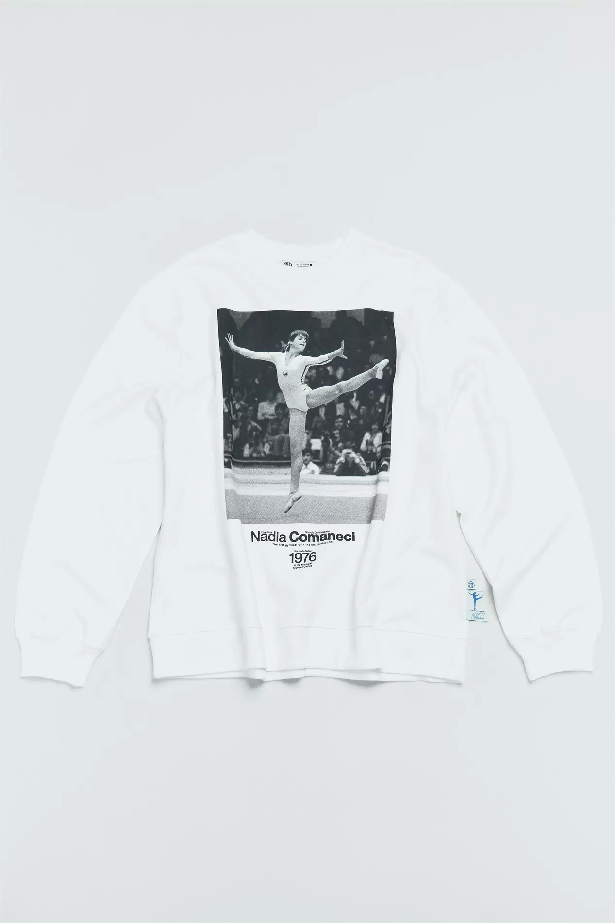 NADIA COMANECI SWEATSHIRT offers at S$ 29.9 in ZARA