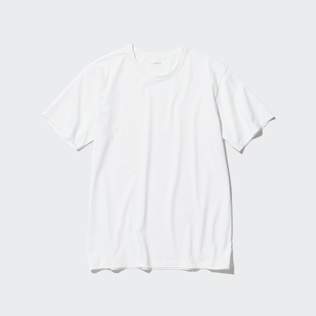 AIRism Cotton Crew Neck T-Shirt offers at S$ 7.9 in Uniqlo