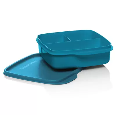 Divided Lunch Box Squares (1) 550ml offers at S$ 8.6 in Tupperware