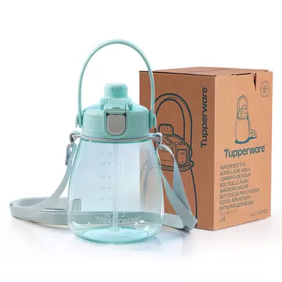 DropSip Water Bottle with Strap (1) 1.1L offers at S$ 38.3 in Tupperware