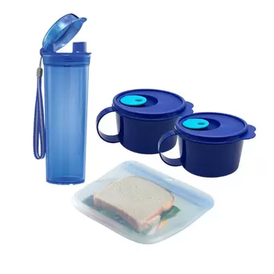 Blue-tiful Lunch Set offers at S$ 34 in Tupperware