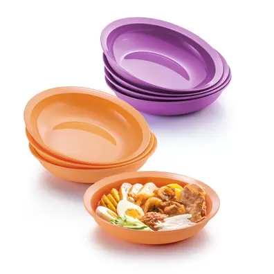 Plate O Bowl (8) 700ml offers at S$ 38.9 in Tupperware