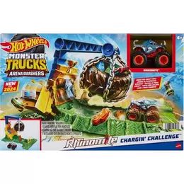 Hot Wheels Monster Truck Arena Smashers: Rhinomite’s Chargin’ Challenge offers at S$ 42.99 in Toys R Us