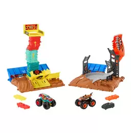 Hot Wheels Monster Trucks Arena Smashers Semi Finals - Assorted offers at S$ 36.99 in Toys R Us