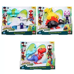 Marvel Spidey and His Amazing Friends Dino-Webs Figure 2-Packs - Assorted offers at S$ 21.99 in Toys R Us