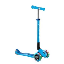 Globber Primo Foldable Lights Sky Blue Scooter offers at S$ 69.49 in Toys R Us