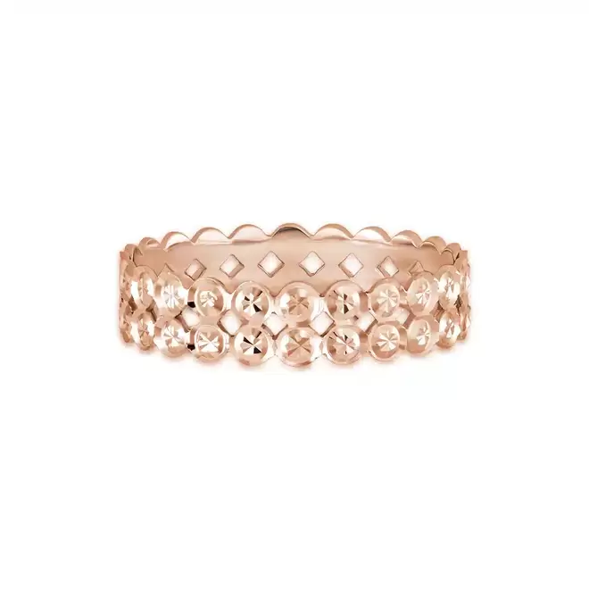 Dulce 14K Rose Gold Loca Ring offers at S$ 179 in SK Jewellery