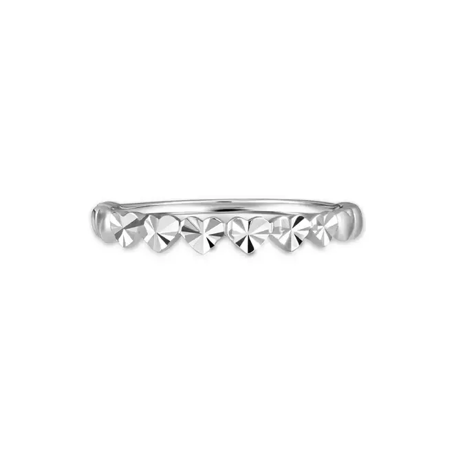 Adore 14K White Gold Loca Ring offers at S$ 139 in SK Jewellery
