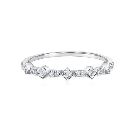 Starry Night Sky White Gold Diamond Ring offers at S$ 469 in SK Jewellery