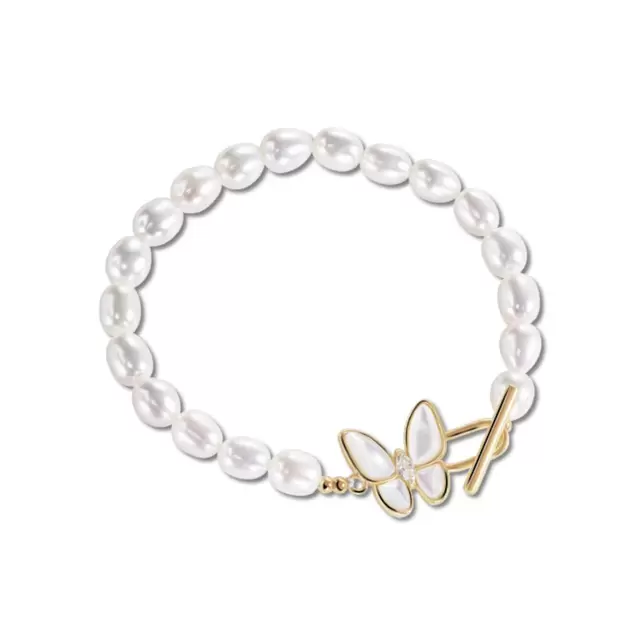 Iridescent Butterfly Pearl Bracelet offers at S$ 99 in SK Jewellery