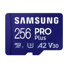 PRO Plus SDXC ™ UHS-I Card 256 GB offers at S$ 39 in Samsung Store