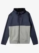 Mens Burnz Zip‑Up Hoodie offers at S$ 129.9 in QUIKSILVER