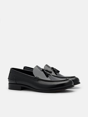 Leather Tassel Loafers offers at S$ 135.9 in Pedro