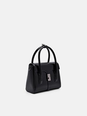 PEDRO Studio Farida Leather Compact Handbag offers at S$ 139.9 in Pedro
