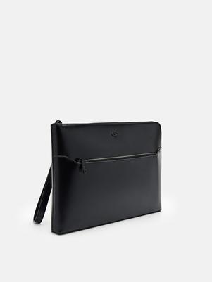 PEDRO Icon Leather Portfolio Bag offers at S$ 129.9 in Pedro