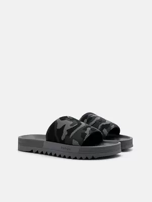 Fabric Slide Sandals offers at S$ 79.9 in Pedro