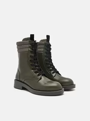 PEDRO Icon Leather Ankle Boots offers at S$ 159.9 in Pedro