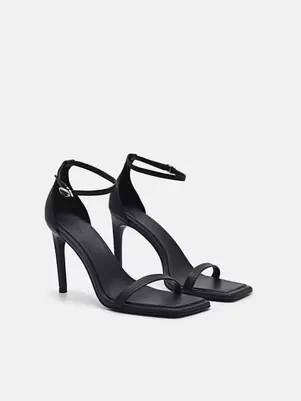 PEDRO Studio Donna Leather Heels offers at S$ 99.9 in Pedro