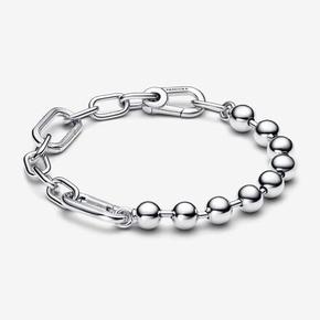 Pandora ME Metal Bead & Link Chain Bracelet offers at S$ 169 in Pandora