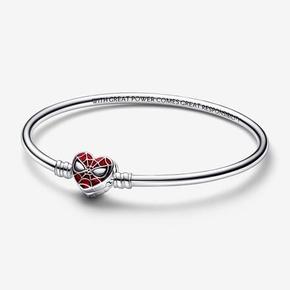 Pandora Moments Marvel Spider-Man Mask Clasp Bangle offers at S$ 189 in Pandora