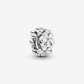 White Daisy Flower Spacer Charm offers at S$ 59 in Pandora