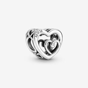 Entwined Infinite Hearts Charm offers at S$ 39 in Pandora
