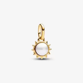 Pandora ME Treated Freshwater Cultured Pearl Sun Mini Dangle Charm offers at S$ 95 in Pandora