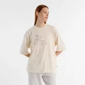 New Balance Oversized Flower T-Shirt Women's Clothing offers at S$ 49 in New Balance