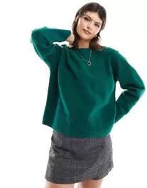 & Other Stories crew neck sweater in green offers at S$ 65.99 in asos