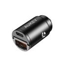 Aukey CC-A3 30W PD Metal Dual Port Fast Car Charger - Black offers at S$ 26.91 in Challenger