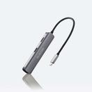 Elecom DST-C17SV TYPEC DOCKING STATION USB3.1 GEN1 X 2 PORT HDMI LAN PORT (Silver) offers at S$ 79.9 in Challenger