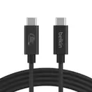 Belkin INZ004bt2MBK 240W + 20GBPS USB4 C to C Cable (Black) offers at S$ 53.1 in Challenger