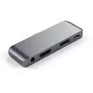 Satechi ST-TCMPHM Aluminium USB-C Mobile Pro Hub (Space Grey) offers at S$ 85.41 in Challenger