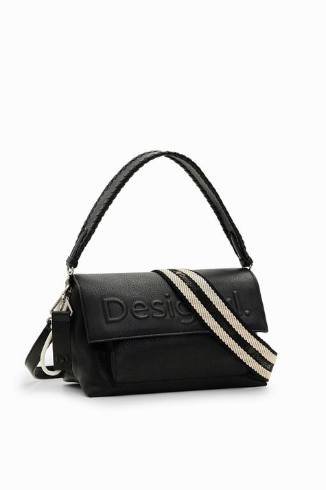 New collection M logo crossbody bag offers at S$ 129 in Desigual