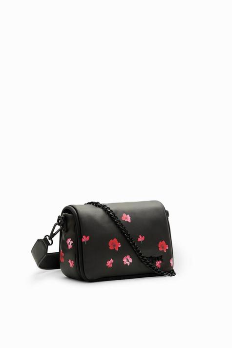 New collection S padded floral crossbody bag offers at S$ 63.2 in Desigual