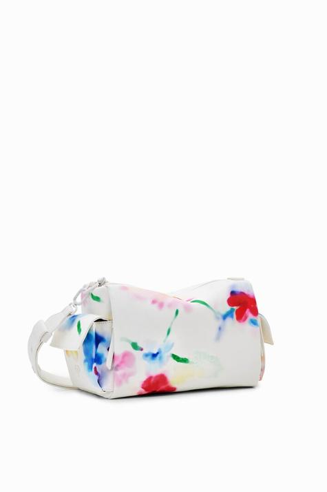 New collection M watercolour floral bag offers at S$ 149 in Desigual