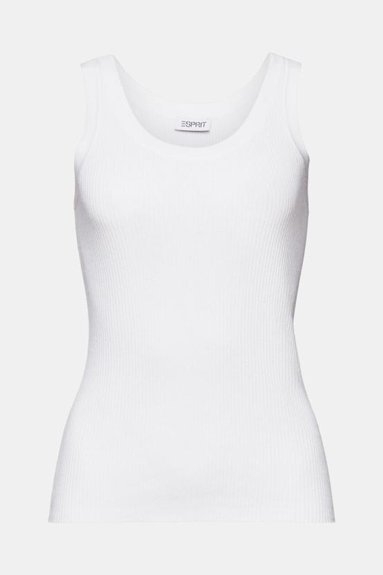 Ribbed Sweater Tank offers at S$ 76.9 in Esprit