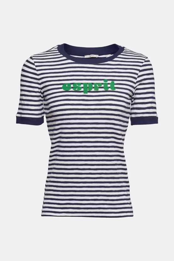 Striped logo t-shirt offers at S$ 200 in Esprit