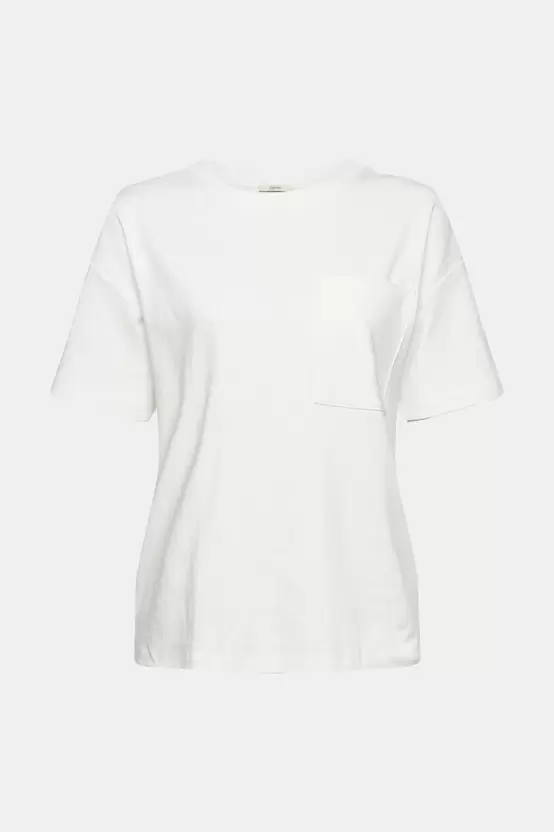 T-shirt with a breast pocket offers at S$ 150 in Esprit