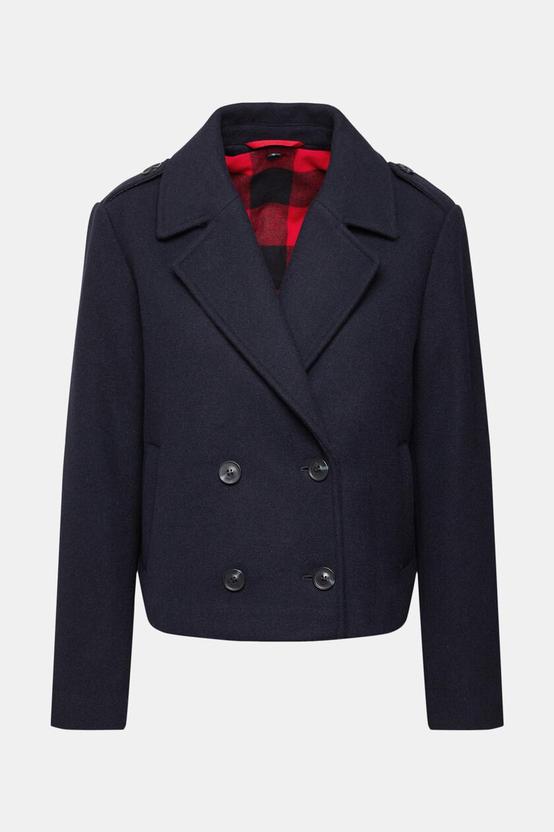 Wool blend jacket offers at S$ 259.9 in Esprit