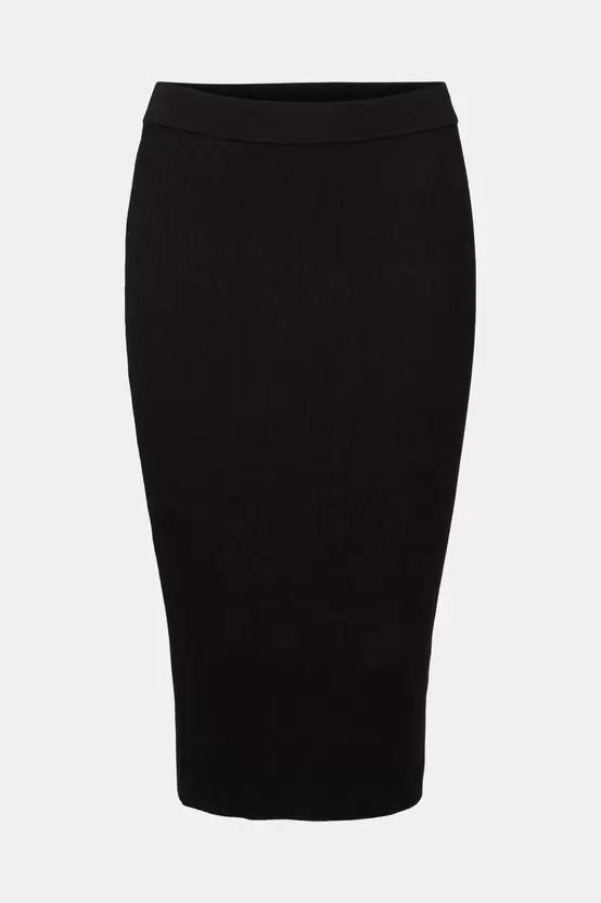 Rib knit pencil skirt offers at S$ 350 in Esprit