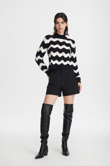 Jacquard Cotton Wool Pullover offers at S$ 89 in G2000
