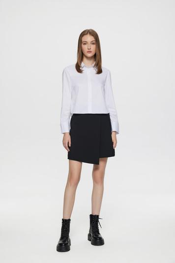 Alexa Soft Touch Stretchable Box Pleat Mini Skirt offers at S$ 49 in G2000
