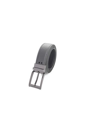 35mm Aluminum Genuine Split Leather Reversible Belt [Without Buckle] offers at S$ 27 in G2000