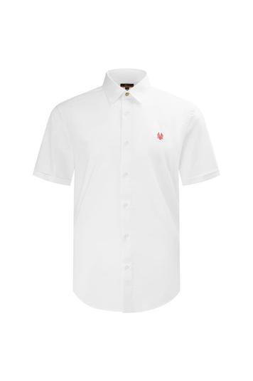 Easy Care Cotton Oxford with Dragon Embroidery Casual Shirt offers at S$ 39 in G2000