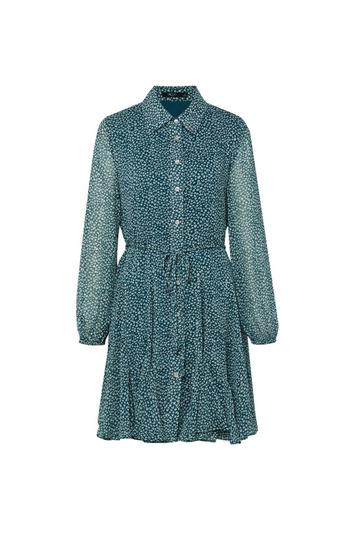 Sonia Chiffon Leopard Print Shirt Dress offers at S$ 89 in G2000